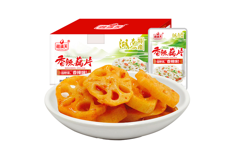 XIANGMANTIAN SPICY LOTUS ROOT SLICES 36G 20PACKS